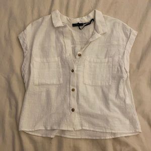Linen button down shirt